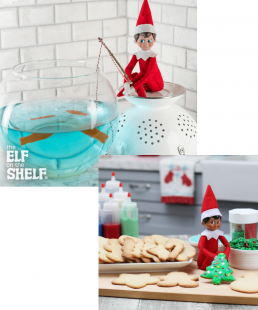 escenas elf on the shelf travesuras