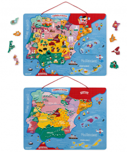 Comprar Mapa Magnético España Janod