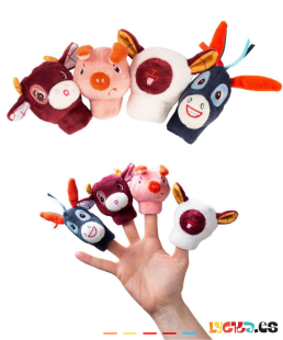 Marionetas dedo Animales de la Granja