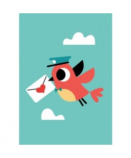 Postal Pájaro by Tiago Americo