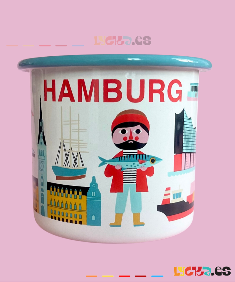 Taza Enamel Hamburg