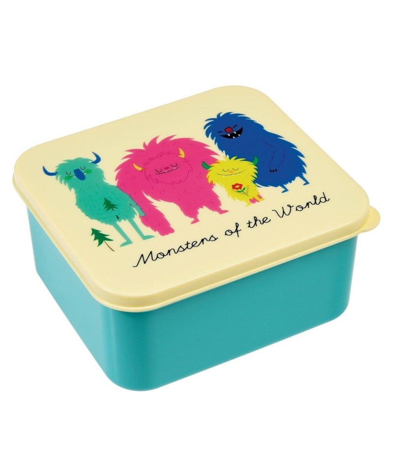 BIG LUNCH BOX  COLOURFUL CREATURES