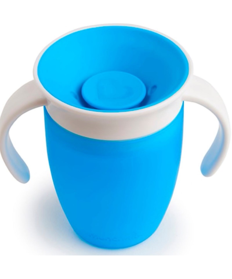 Munchkin Vaso Aprendizaje, Set de Vasos 360° con Asas, Vaso Antiderrame  Libre de BPA para