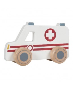 Ambulancia de madera de Little Dutch