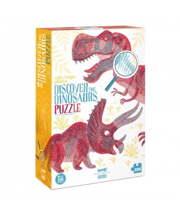Puzzle Descubre los Dinosaurios 200 piezas