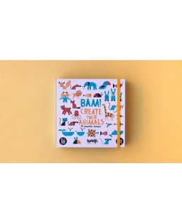 Bam! Construye Animales con sellos.