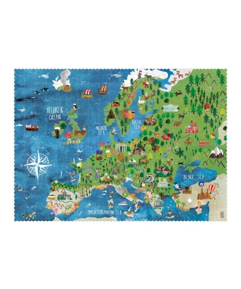 Puzzle Descubre Europa de Londji Carmen Saldaña
