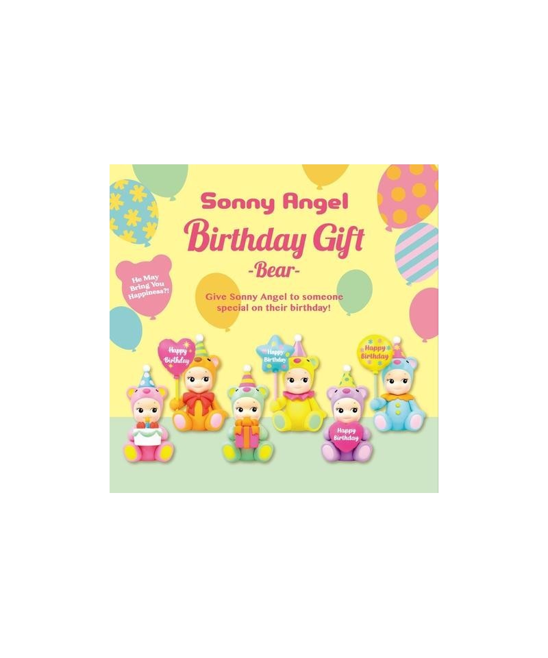 Sonny Angel Birthday Gift Bear