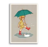POSTAL UMBRELLA BELLE AND BOO