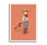 POSTAL YEE HAW BELLE AND BOO