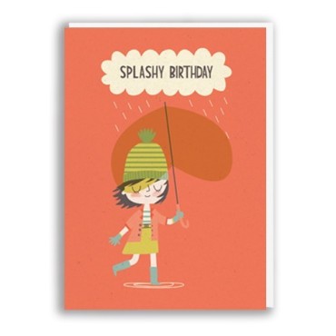 TARJETA SPLASHY BIRTHDAY