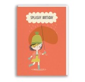 TARJETA SPLASHY BIRTHDAY